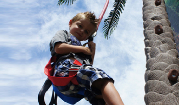 rock climbing fun